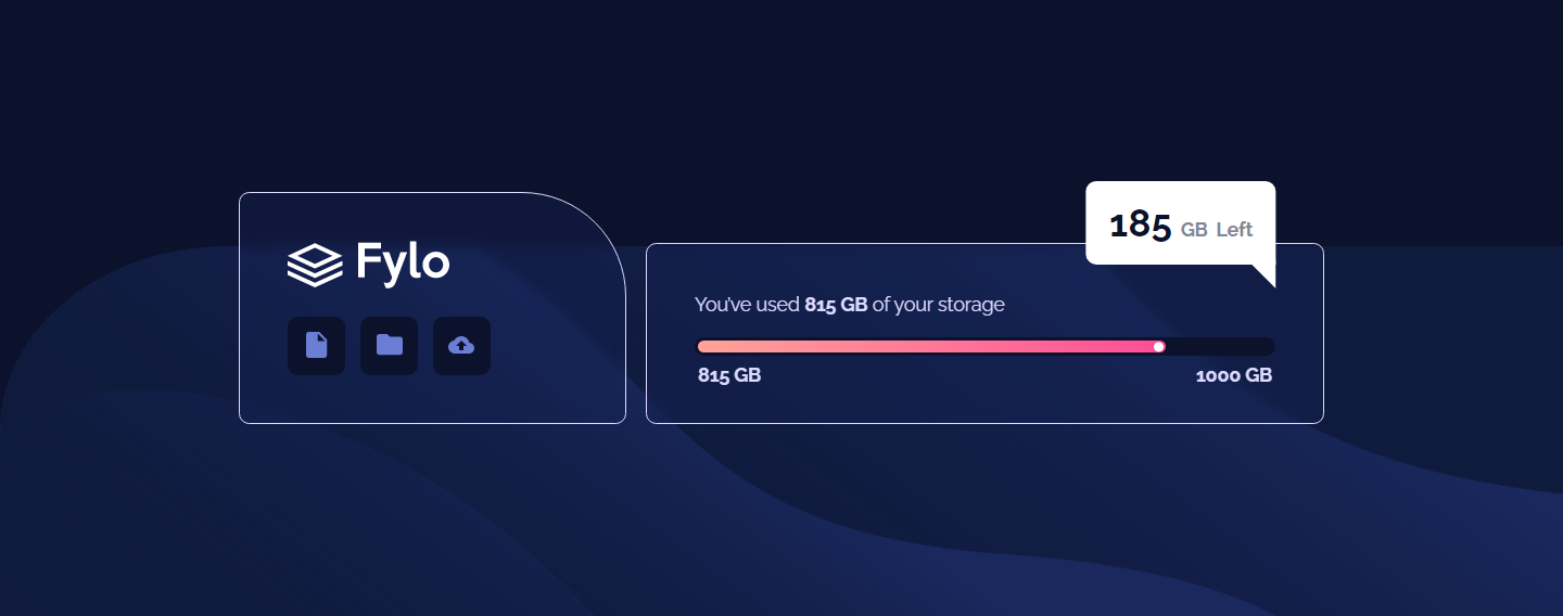 Fylo data storage component